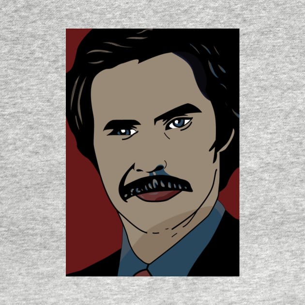Ron Burgandy by slice_of_pizzo